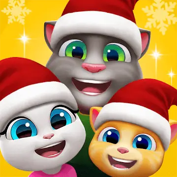 My Talking Tom Friends MOD APK v3.8.1.12371 (Vô hạn tiền)