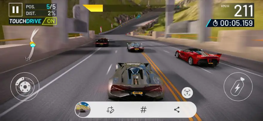 Asphalt Nitro 2 MOD APK