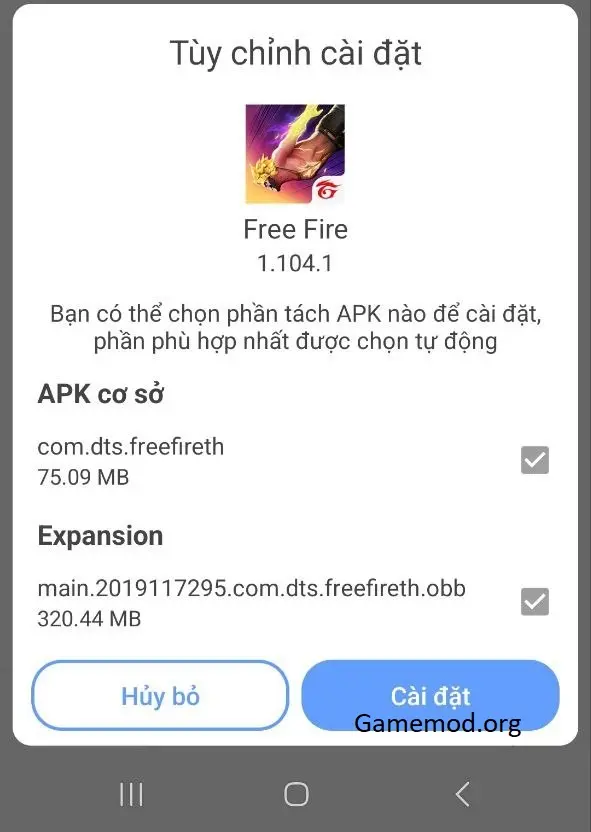 Hướng dẫn cách cài đặt file XAPK bằng XAPKS Installer