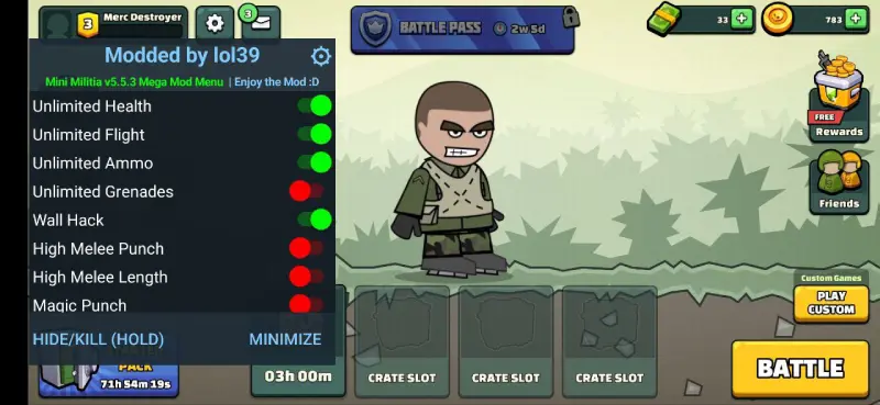 Mini Militia - War.io MOD APK