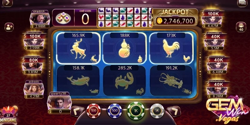 GEMWIN - Bầu cua online 2024 - GEM WIN - GEMWIN.VEGAS