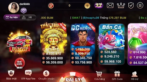 Bumvip cổng game đổi thưởng uy tín #1 Việt Nam 2024