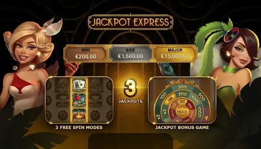 Jackpot Express - Ăn thưởng Jackpot cực khủng tại Happyluke