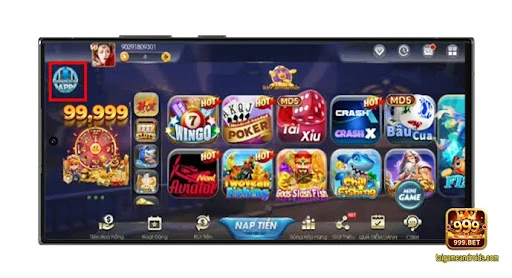 taigameandroids.com - Hướng dẫn cách tải app 999Bet cho Mobile và PC