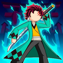 Stick Demon Fight: Idle RPG Mod APK v1.12 (Vô hạn tiền, đá quý)
