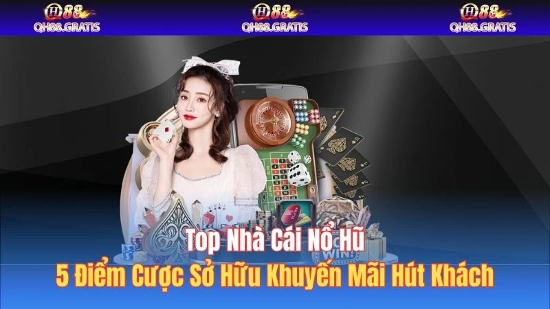 Top Nhà Cái Nổ Hũ - 5 Điểm Cược Sở Hữu Khuyến Mãi Hút Khách