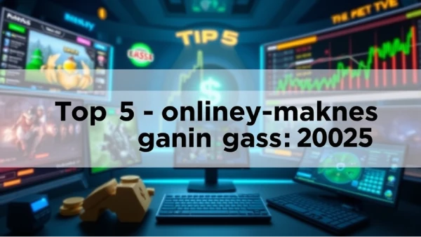 Top 5 game kiếm tiền online rút được tiền thật năm 2025 - Cơ hội kiếm thu nhập thụ động qua các siêu phẩm game