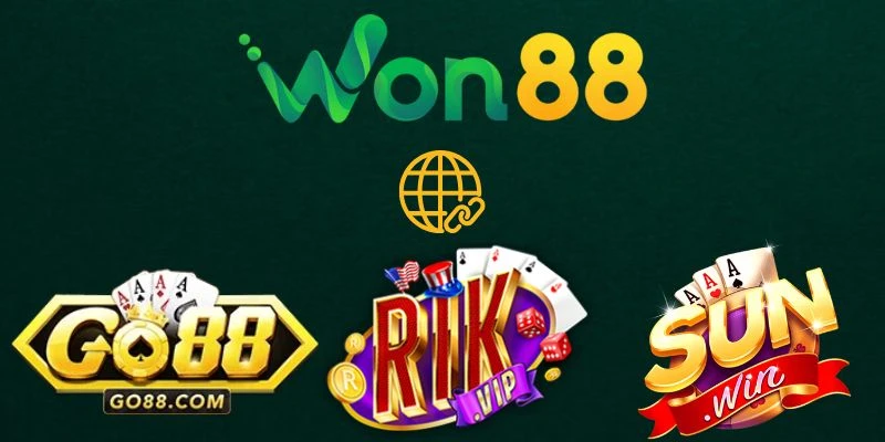 Giải mã hệ sinh thái liên kết giữa Won88 với các cổng game lớn Go88, RikVip, Sunwin,...